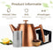 Vaja® Juliette Theepot - Dubbelwandig - 1 Liter - RVS met Filter & Warmhouder - Rosé