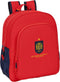 Schoolrugzak RFEF Rood Blauw (32 x 38 x 12 cm)