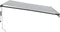 vidaXL - Luifel - automatisch - uittrekbaar - LED - 400x300 - cm - antraciet - en - wit