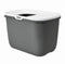 Savic Hop In - Kattenbak - Bovenopening - Wit/Mokka - 58,5 x 39 x 39,5 cm
