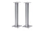 NorStone Stylum 3 - Luidsprekerstandaards 80 cm - Verstelbare spikes - Zilver