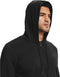 Sports Jacket Under Armour Fleece ad Black