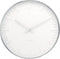 Karlsson Mr White Station - Klok - Rond - Metaal - Ø37.5 cm - Wit