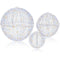 Coast Set van 3 LED Decoratiebollen - 45 / 30 / 20 cm - Warmwit & Koudwit - Binnen en Buiten (set van 3)
