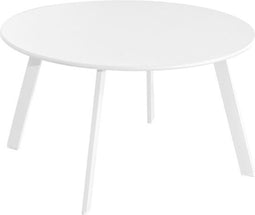 Bijzettafel Marzia Staal Wit 70 x 70 x 40 cm