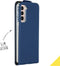 Accezz Hoesje Geschikt voor Samsung Galaxy S21 Hoesje Met Pasjeshouder - Accezz Flipcase - Donkerblauw