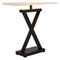 Atmooz - Tafellamp Rome - E27 - Slaapkamer / Woonkamer - Sfeerlamp Industrieel - Zwart en witte kap - Hoogte 56cm - Metaal
