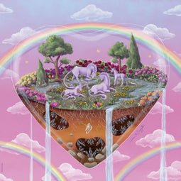 Heye 30104 - Puzzel The Unicorns - 1000 stukjes - 56 x 56 cm
