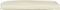 vidaXL - Ligbedkussen - voor - Bank - Crème - 110x40x8 - cm - Oxford - Stof
