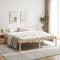 vidaXL - Seniorenbed - massief - grenenhout - 200x200 - cm