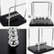 Diydash Newton Cradle XL - Hoogwaardige Newton Pendel - Duurzaam en Educatief - Zwart