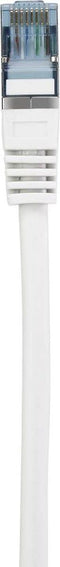 Renkforce RF-5047454 RJ45 Netwerkkabel, patchkabel CAT 6A S/FTP 0.15 m Wit Snagless, Vlambestendig 1 stuk(s)
