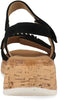Gabor Sandalen 62.740.47 - Platte sandalen - Leer - Zwart - Maat 40
