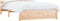 vidaXL - Bedframe - massief - hout - 135x190 - cm