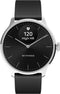 Withings Scanwatch Light - Smartwatch - Hartslagmonitor Activiteiten volgen - Zilver (Zwart)
