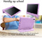 imoshion Tablet Hoes Kinderen - Geschikt voor iPad 11 (2025) 11 inch / 10e generatie (2022) 10.9 inch - Kidsproof Backcover met handvat - Lila