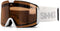 Sinner Arc Trans+ - OTG Skibril - Photochromic Double Red Lens - Wit