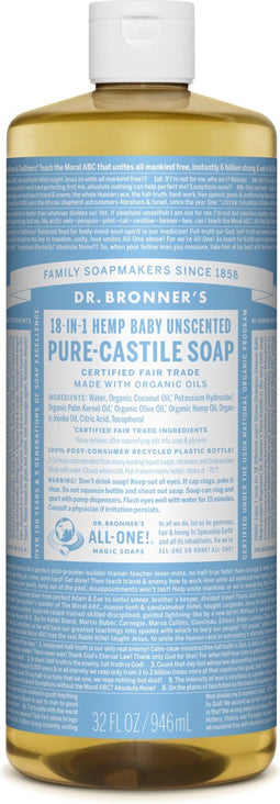 Dr. Bonner's - Vloeibare Zeep Baby Mild