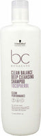 Schwarzkopf Professional Bonacure Clean Balance Deep Cleansing Shampoo - 1000 ml- Normale shampoo - Voor Alle haartypes -