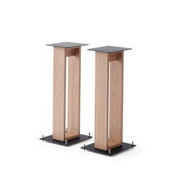 NorStone ALVA PLUS - Luidsprekervoeten - Hoog 68 cm - Walnoot/Zwart
