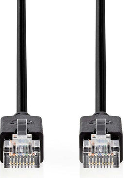 Nedis CAT5e-Kabel - U/UTP - RJ45 Male - RJ45 Male - 3.00 m - Rond - LSZH - Antraciet - Polybag