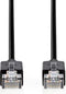 Nedis CAT5e-Kabel - U/UTP - RJ45 Male - RJ45 Male - 3.00 m - Rond - LSZH - Antraciet - Polybag