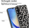 iMoshion Hoesje Geschikt voor Samsung Galaxy A34 (5G) Hoesje Siliconen - iMoshion Design hoesje - Meerkleurig / Leopard Transparent