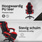 Protrue Gaming Stoel - Racing Game Chair - Ergonomisch - Zwart/Rood