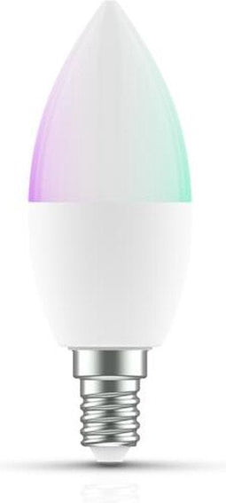 Qnect slimme Wi-Fi LED kaars - E14 - 2 stuks 380 lumen