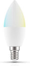 Qnect slimme Wi-Fi LED kaars - E14 - 2 stuks 380 lumen