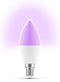 Qnect slimme Wi-Fi LED kaars - E14 - 2 stuks 380 lumen