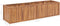 vidaXL - Plantenbak - verhoogd - 200x50x50 - cm - massief - teakhout