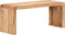 vidaXL - Bankje - 110x38x46 - cm - massief - acaciahout