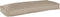 vidaXL - Ligbedkussens - voor - Bank - 2 - stuks - Taupe - 100x40x8 - cm - Oxford - Stof