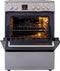 ETNA FIV760RVS - Fornuis - Inductie 4 zones - Roestvrijstaal