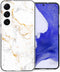 iMoshion Hoesje Geschikt voor Samsung Galaxy S23 Plus Hoesje Siliconen - iMoshion Design hoesje - Wit / White Marble