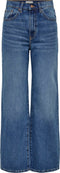ONLY ONLHOPE EX HW WIDE DNM ADD465 NOOS - Dames Jeans - Wijd vallend 5 pocket model met hoge taille - Maat 30/32