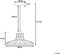 TORRE - Hanglamp - Koper - Glas