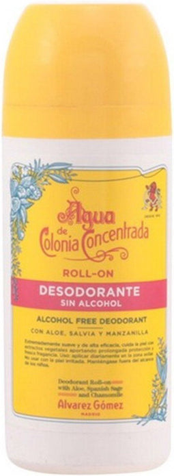 Deodorant Roller Agua de Colonia Concentrada Alvarez Gomez (75 ml)