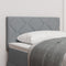 vidaXL - Hoofdbord - met - Diamond - Blokken - Ontwerp - Lichtgrijs - 80 - cm - Stof