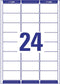 Avery L7159-100 adreslabels