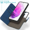 iMoshion Hoesje Geschikt voor Samsung Galaxy S22 Hoesje Met Pasjeshouder - iMoshion Uitneembare 2-in-1 Luxe Bookcase - Donkerblauw