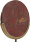Light&living Ornament op voet 35x12x50 cm GOUYA rood agaat+antiek brons