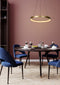 Lucide VIDAL - Hanglamp - Ø 58 cm - LED Dimbaar 1x48W 2700K - Mat Goud / Messing