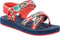 Jack Wolfskin Zulu - Wandelsandalen - Klittenbandsluiting - Rood / Blauw - Maat 34