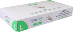 ComFort Handschoen - TPE - ongepoederd - L - transparant - 200 stuks