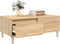 vidaXL - Salontafel - 90x50x36,5 - cm - bewerkt - hout - sonoma - eikenkleurig
