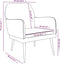 vidaXL Fauteuil 62x79x79 cm fluweel lichtgrijs
