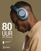 Fresh 'n Rebel Clam 2 - Draadloze over-ear koptelefoon - 80 uur speelduur - Blauw