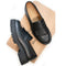 Will's Vegan Store - Loafers - Trackzool en franjes - Zwart - Maat 37